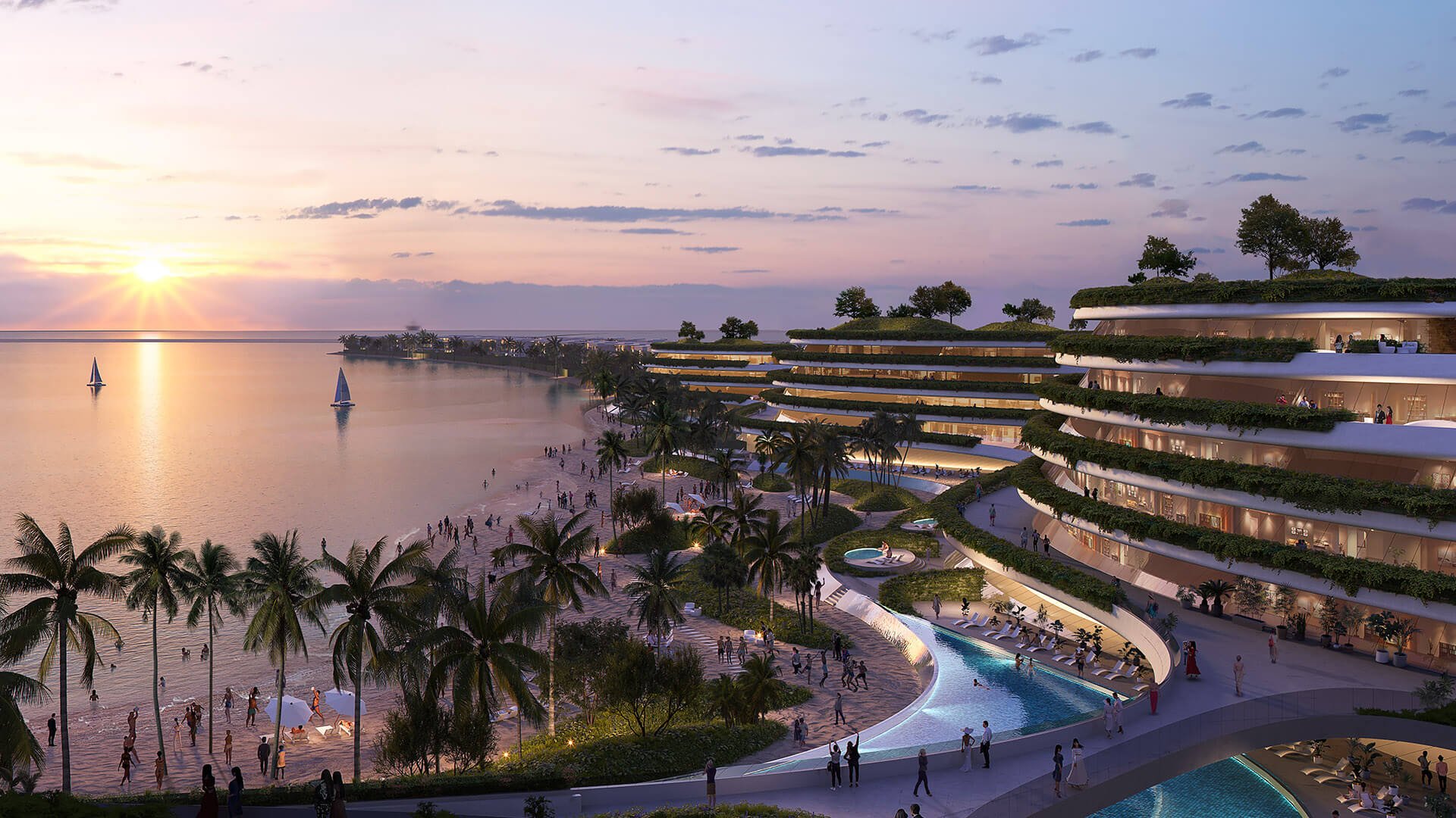 Dubai beachfront luxury properties