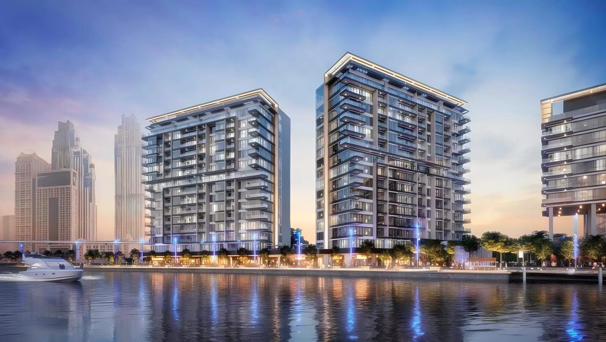 Waterfront apartments Dubai