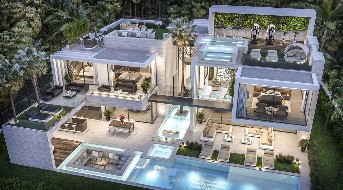 Luxury villa investment Dubai